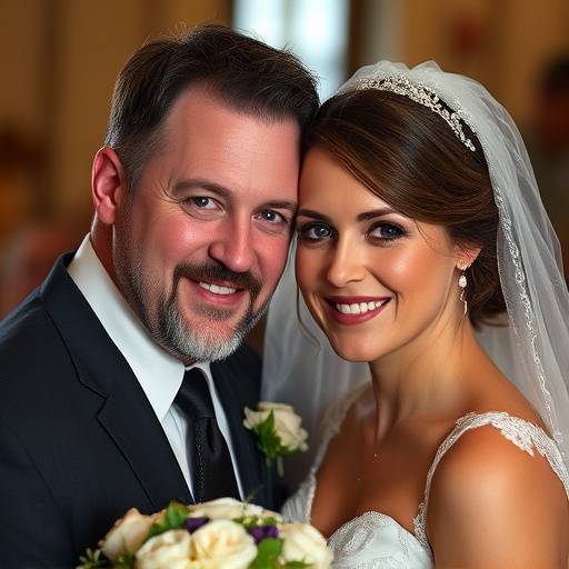 Portrait of David Miller, wedding client.