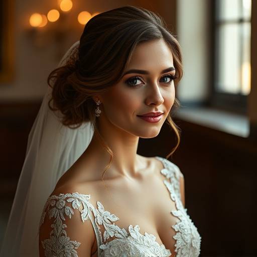 Portrait of Jessica Williams, Bride.
