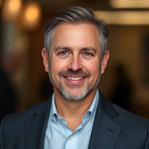 Portrait of Michael Thompson, CEO of Innovatech Solutions.