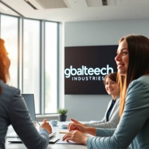 Screenshot from an engaging corporate training video developed for GlobalTech Industries.