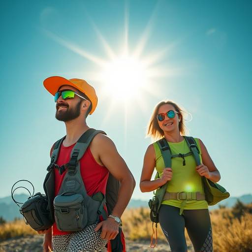 Snapshot of a Starlight Studios commercial promoting a new line of outdoor gear.